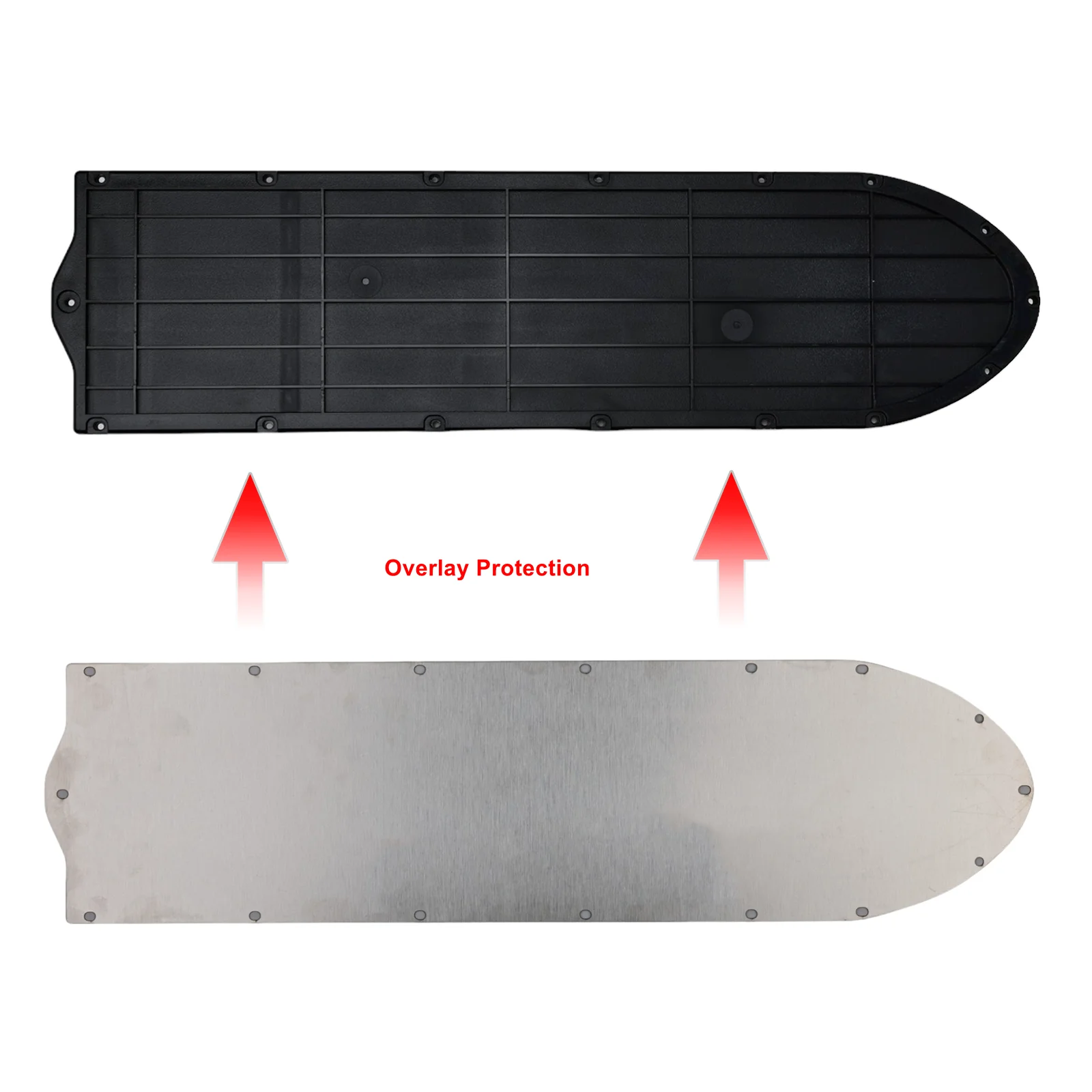 Cuscinetto Del Coperchio Inferiore Della Batteria Della Piastra Di Armatura Per Xiaomi Mijia M365/Pro Scooter Elettrico Protezione Del Coperchio Inferiore Dello Schermo Del Telaio In Lega Di Alluminio - Foto 7