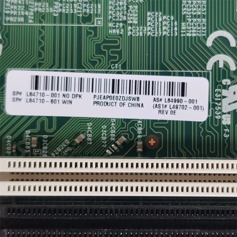 L64710-001 For HP Prodesk 600 G5 SFF Motherboard L64990-001 L64710-601 DDR4 Mainboard 4 L64710-001 For HP Prodesk 600 G5 SFF Motherboard L64990-001 L64710-601 DDR4 Mainboard - Image 2