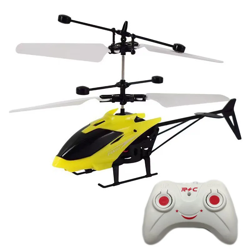 Rechargeable Mini RC Drone Remote Safe Fall-resistant RC Helicopters Drone Children Toys with Different Patterns