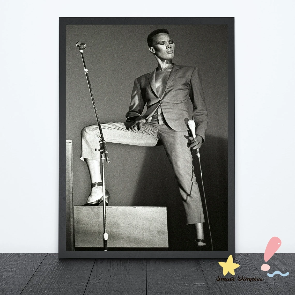 

Grace Jones Poster Music Star Poster Canvas Art Print Home Decoration Wall Painting ( No Frame )