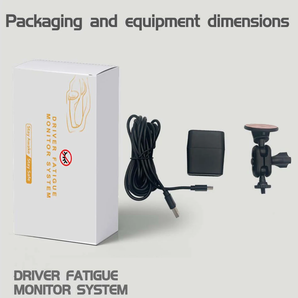Fatigue Driving Warning Device Face Recognition Safety Driving Monitor Sensor Pupil Recognition Car Fatigue Warning Alarm Device