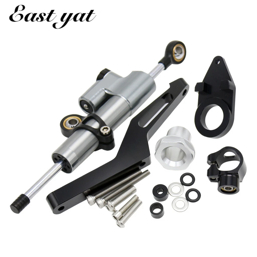 

CNC Motorcycle Steering Damper Stabilizer Bracket Mounting Kit For Kawasaki ZX6R ZX-6R ZX 6R 2009-2020 2018 2019