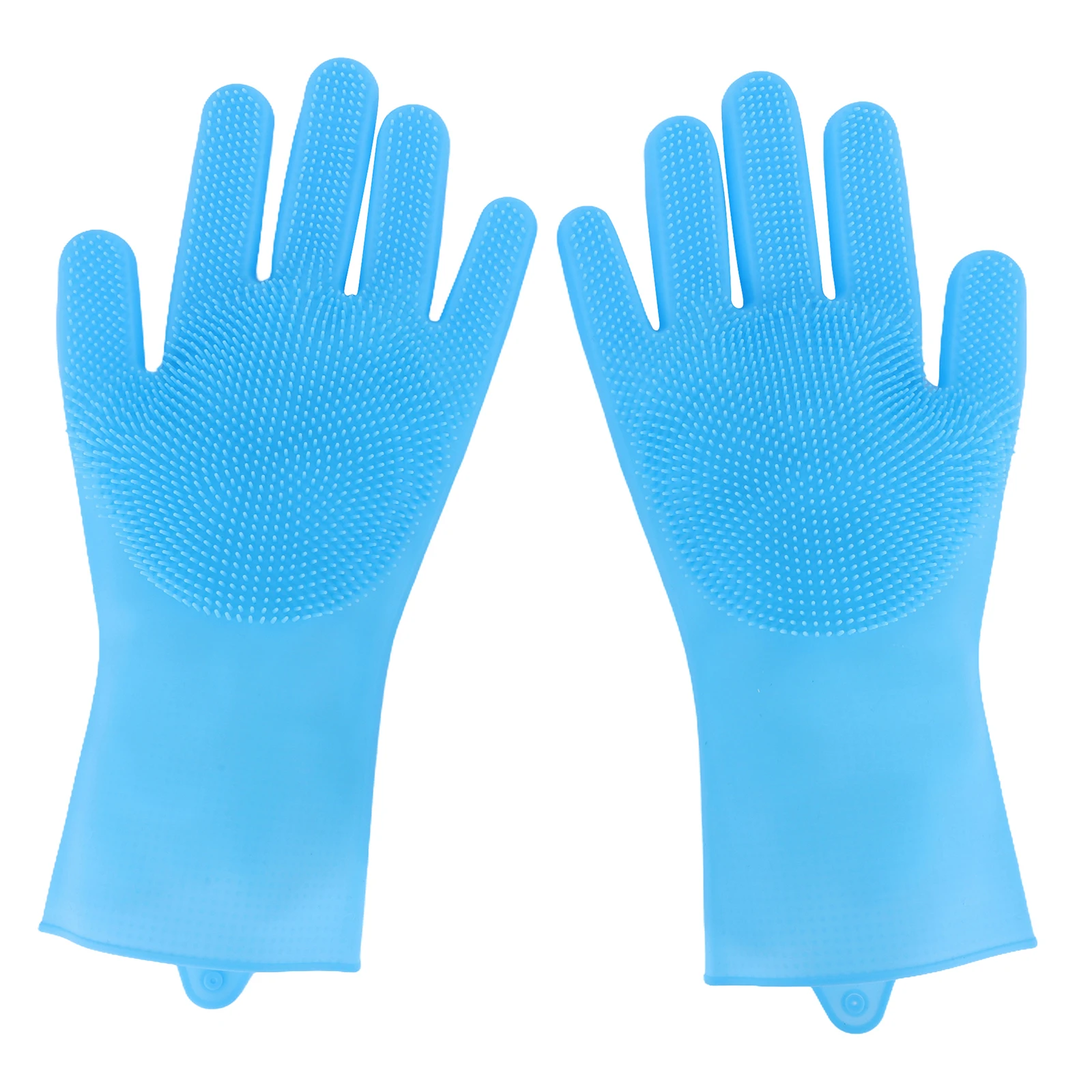 6PCS Silicone Pet Grooming Gloves Set – Dog & Cat Bathing, Shampooing, Massaging & Deshedding Kit