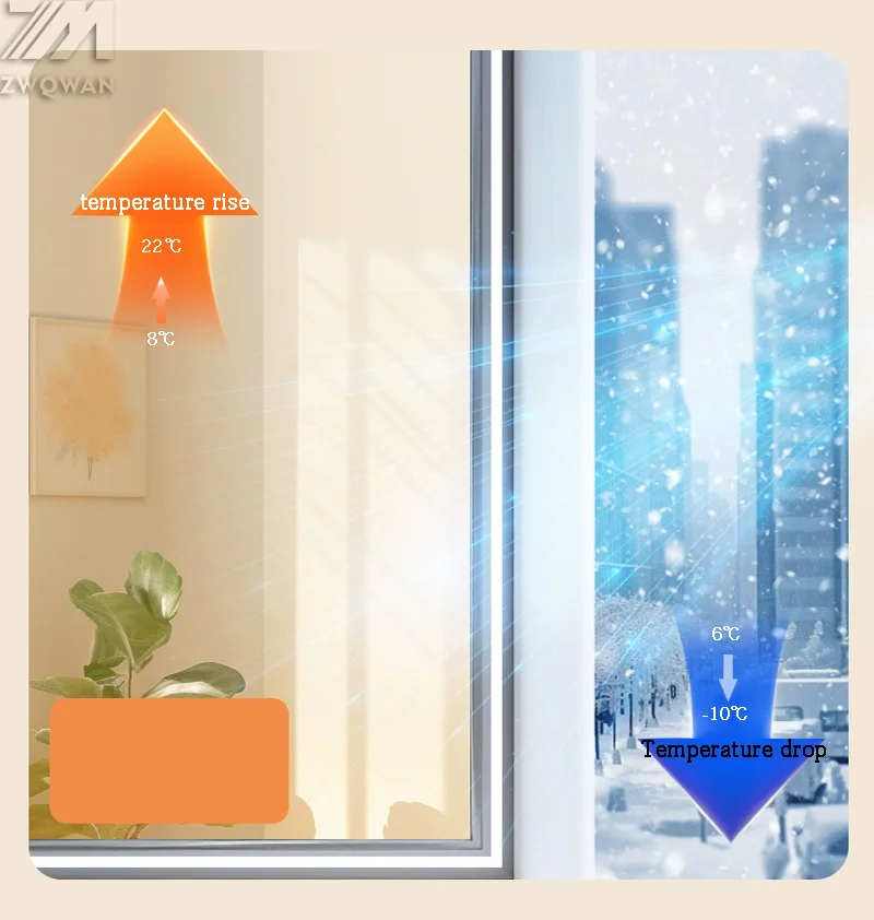 Description Picture 6 of itemWinter window sealing and insulation, cold proof bedroom window sealing and insulation, self-adhesive window insulation film