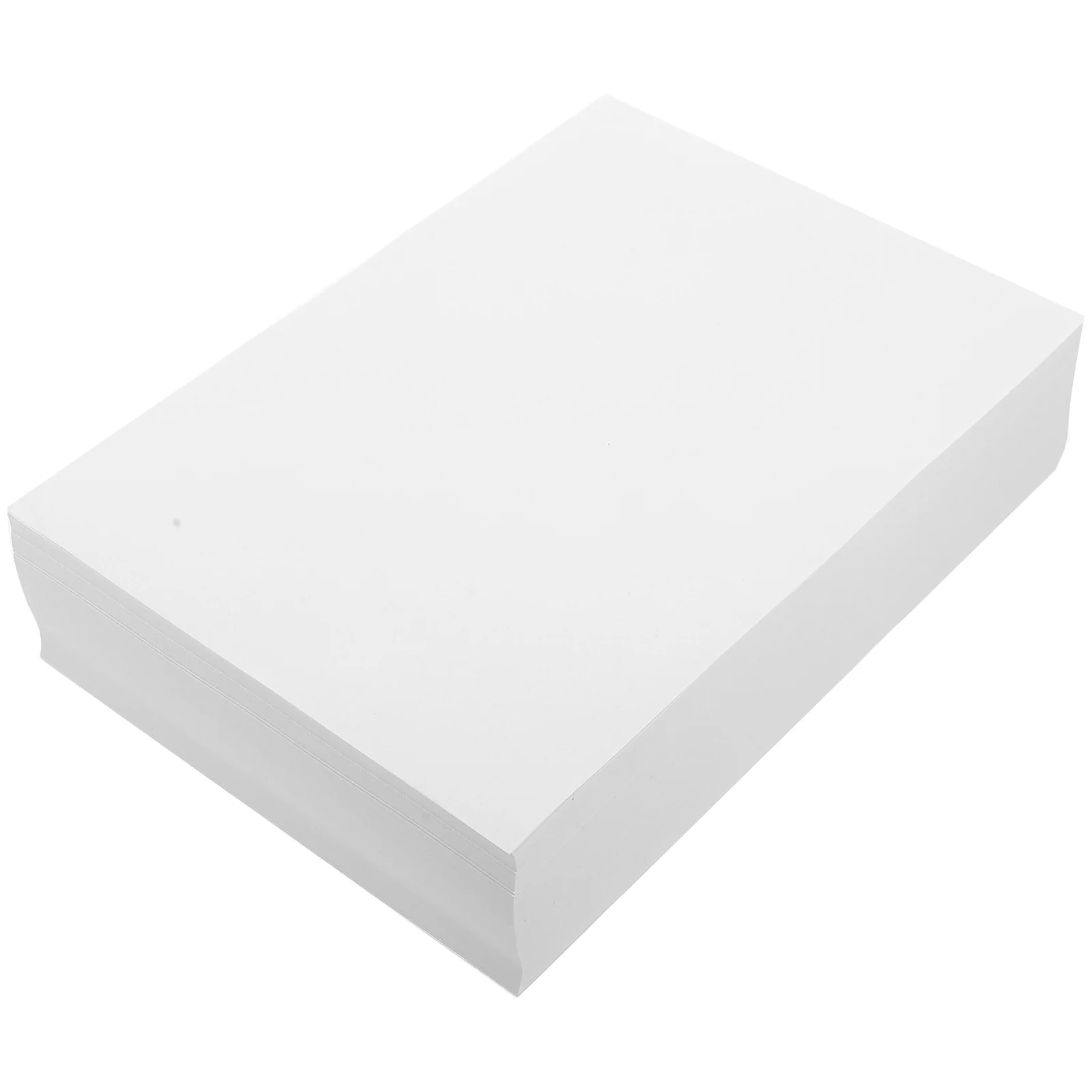 500 Sheets A5 Copy Paper Blank Printer Printing Multifunction Writing Cardboard White for Thick Crafts Painting Child DIY white cardboard 120 150 180g blank diy postcard paper 32k 16k 8k 4k a4 a3 a5 hand painted postcards white cardboard craft paper