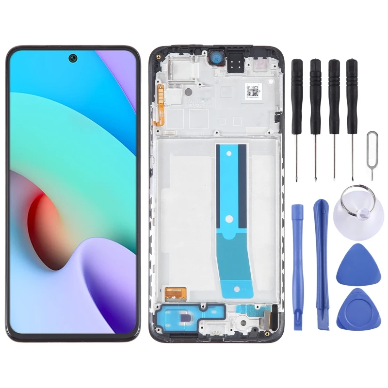 

ЖК-экран с дигитайзером в сборе с рамкой для Xiaomi Redmi Note 11 4G