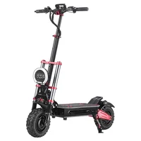 BOYUEDA S5-11 Scooter électrique, moteur 2*3000W, batterie 60V 38AH, pneu 11 pouces, vitesse maximale 85 km/h, portée 120 km, double frein à disque hydraulique, amortisseur hydraulique, écran LCD 4