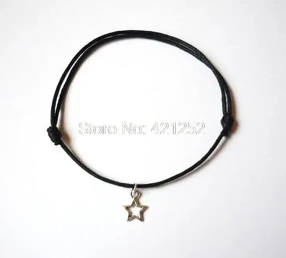 

10pairs little Star Anklet Fantasy universe Adjustable leather