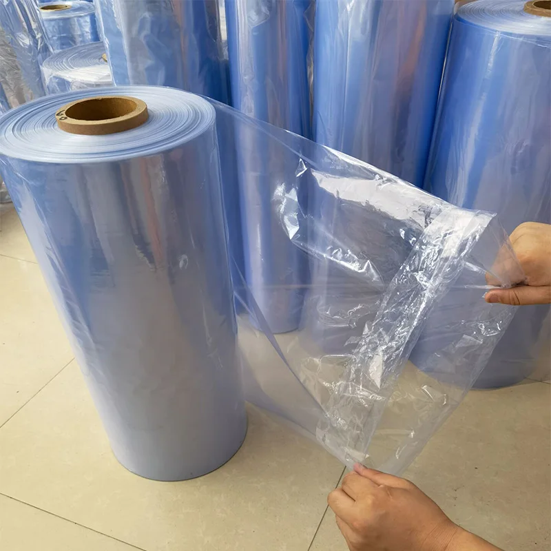 100 piezas de película termoretráctil transparente Pvc envoltura de  embalaje retráctil