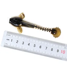  6.5cm 2.5g/9cm 5.3g Goby Shad Soft Lure 10pcs Dark Sleeper Fishing Lures Silicone Leurre Wobbler Swimbait For Trout Pike 