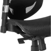 Hyken Chair: Ergonomic Mesh Swivel Task Chair. Adjustable Black Office Chair with Breathable Mesh and Good Lumbar 6
