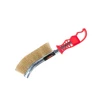 1PCS Multipurpose Tool Wire Brush Handheld BBQ Stainless Steel Metal Rust Removal Clean Brush Industrial Polishing And Deburring 2