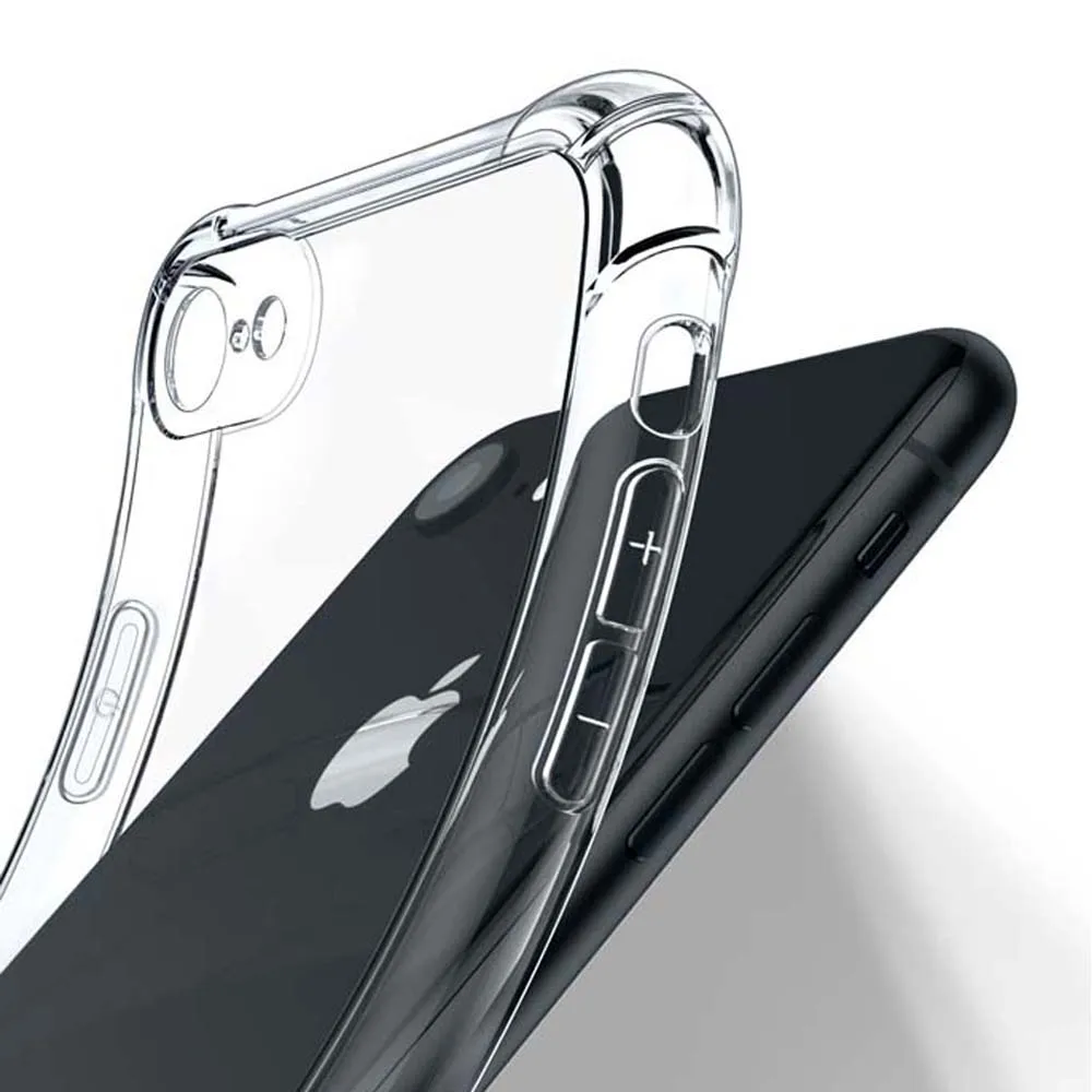 iPhone 5/5S/SE Anti-slip TPU Hülle - Durchsichtig