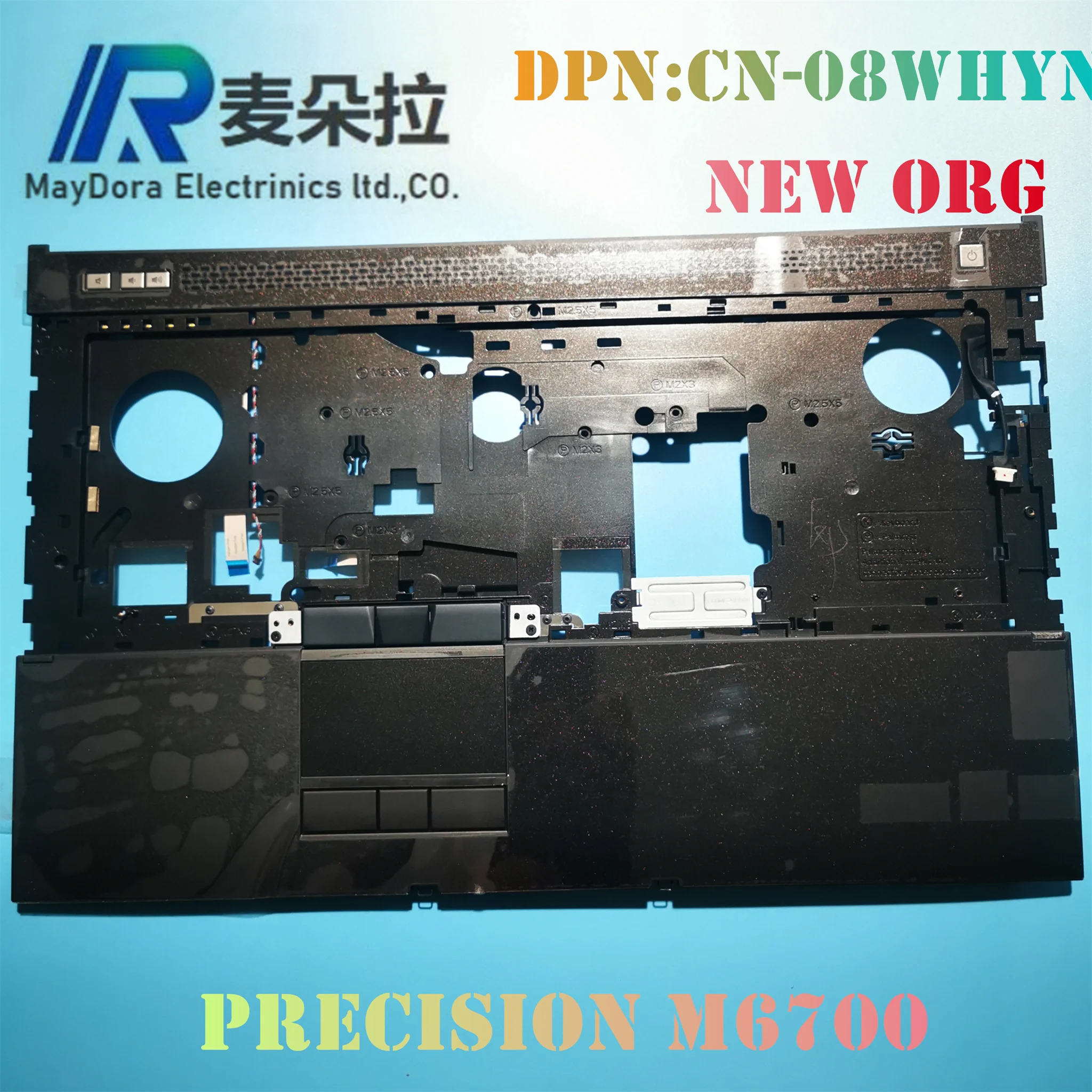 New Org Laptop Case For Dell Precision M6700 Laptop Palmrest W/ Pw Spk