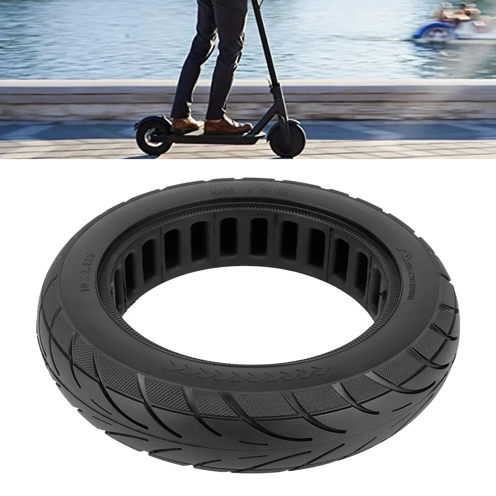 

Solid Tyre Tire Outdoor Sports Rubber Solid Wearproof 10 Inch 10*2.125 Accessories Replacements Electric Scooter
