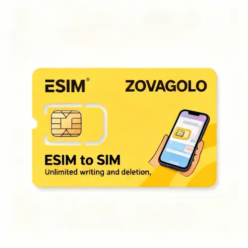 ESIM write card to SIM card can write 10-15 numbers EUICC card reader TYPEC socket compatible with 95% mobile phones/computers - Image 3