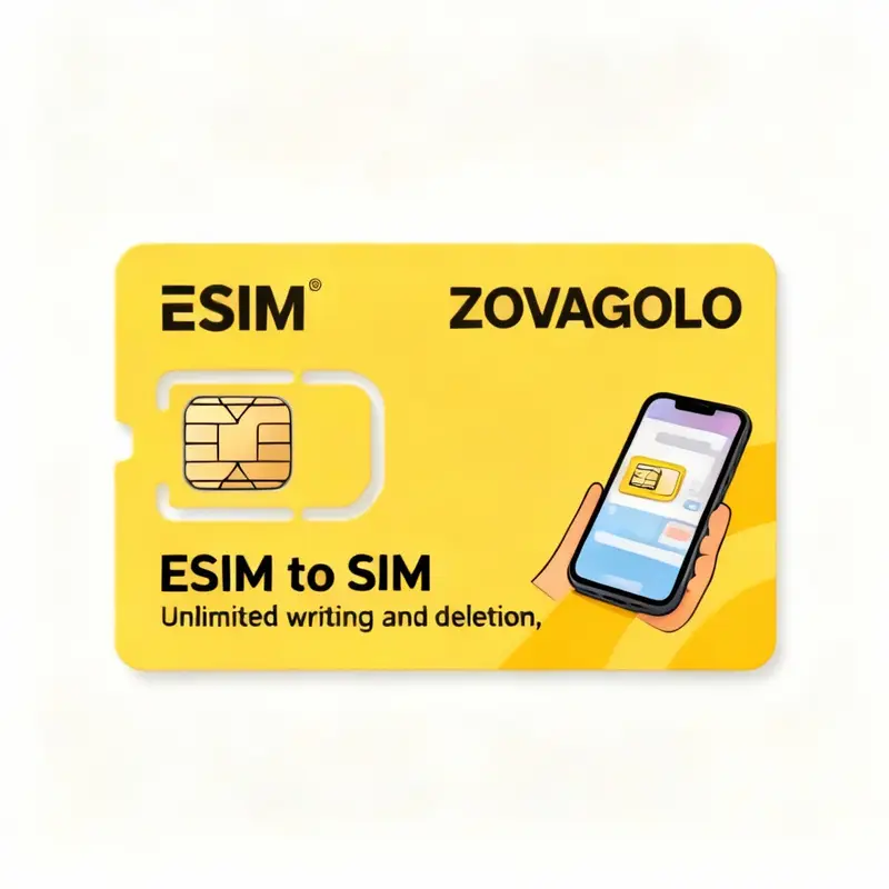 ESIM write card to SIM card can write 10-15 numbers EUICC card reader TYPEC socket compatible with 95% mobile phones/computers - Image 3