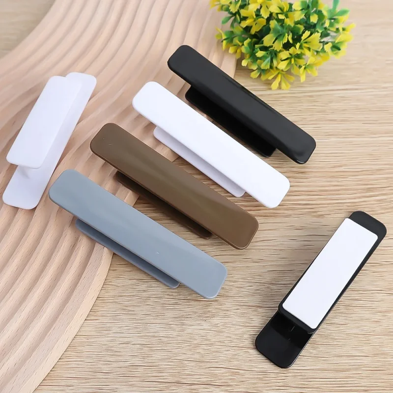 8-1PC Window Cabinet Drawer Handles Self-adhesive Door Wardrobe Handle Organizer Paste Open Sliding Door Knob Auxiliary Device
