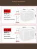 Super Big Transparent Storage box Blind Box Showcase for fingures organizes Acrylic Box helmet book showcase display dustproof 6