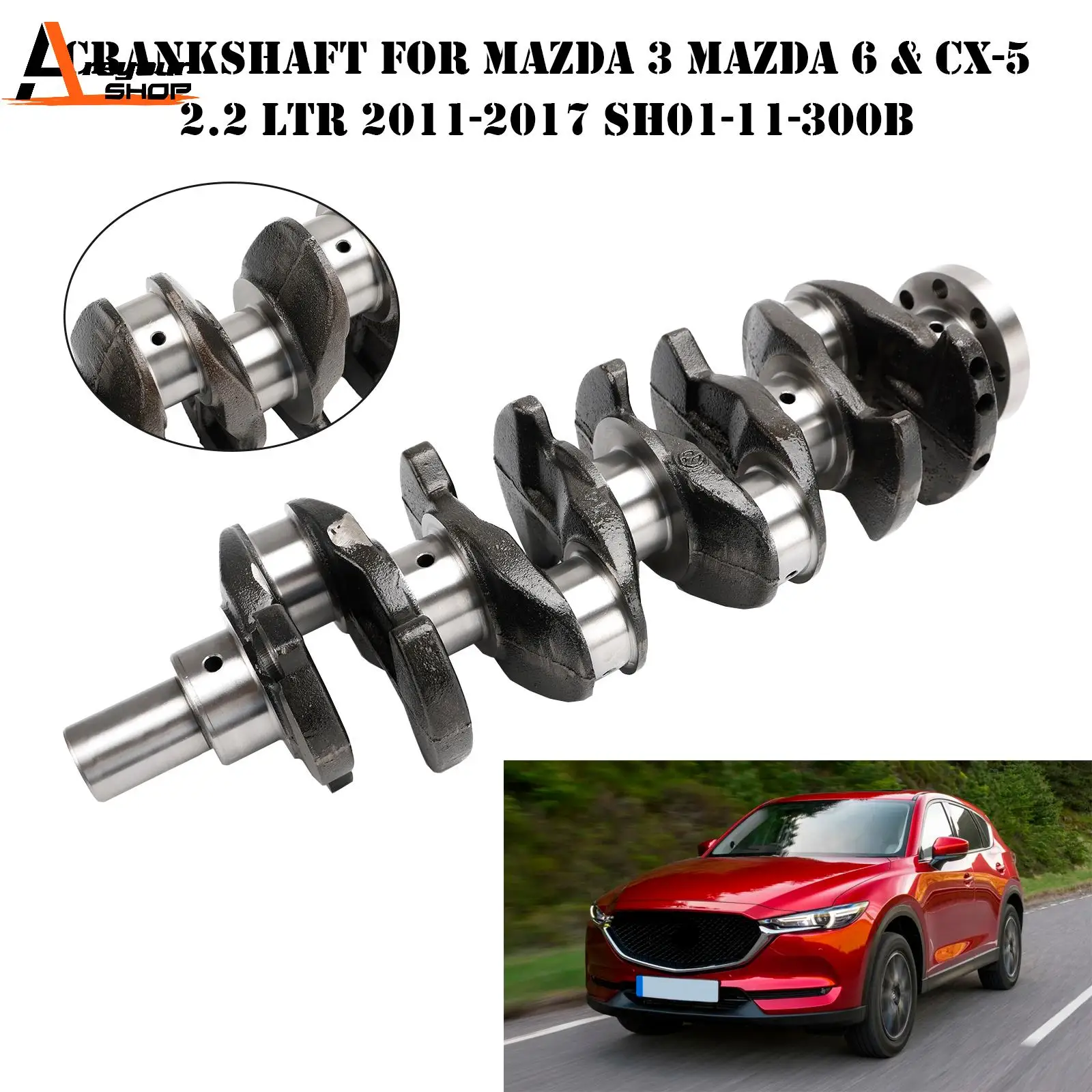 ジェネレーターオルタネーター MAZDA 3 ATENZA 6 CX-5 2.2D 2011 