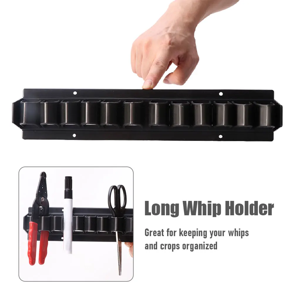 Wall Mounted Bracket Hanger Equestrian Crop Holder Tack Room Whip Rack Storage For Horse Stables riding accessories