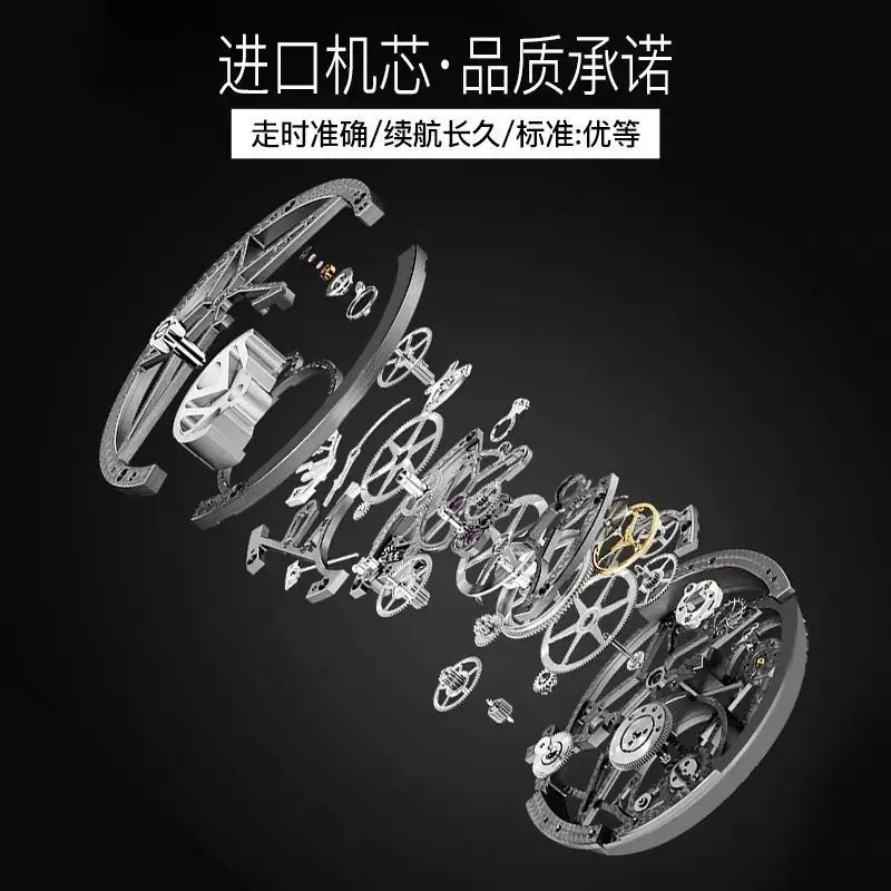 Fashion Mens Sports Watches Luxury Men Business Stainless Steel Quartz Watch Man Casual Luminous Clock