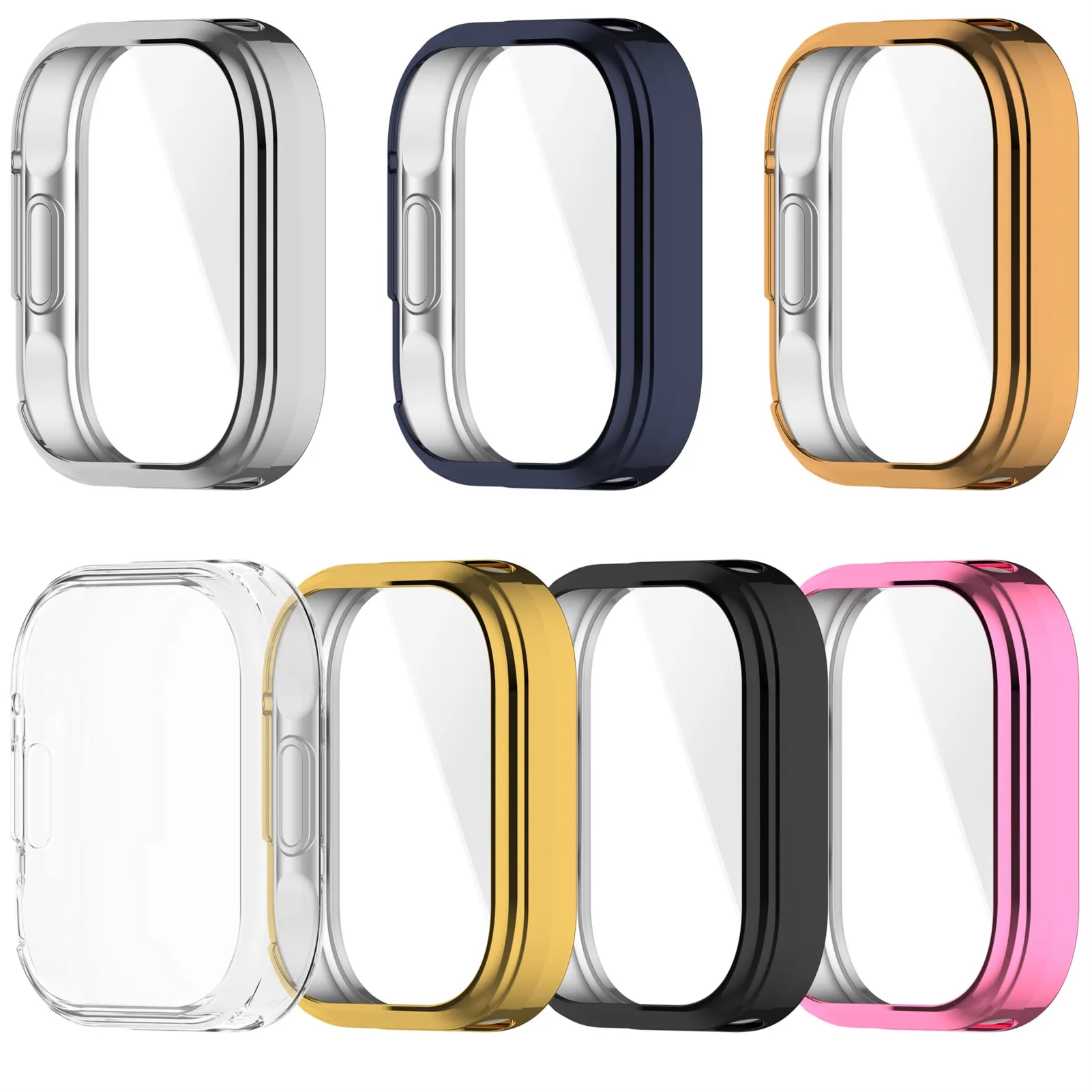 Redmi Watch 6 Lite Smartwatch Soft TPU Protective Screen Protector & Bumper Shell