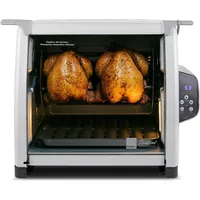 Ronco 6000 Platinum Series Rotisserie Oven, Digital Display, 12-Pound Capacity, Auto Shutoff, Includes Rotisserie Multi-Purpose 1