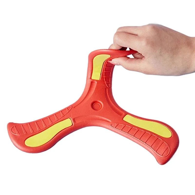 Children's Boomerang Toy V-Shaped Dart Returning Boomerang Throwing Target Spinner Three-Bladed Flying Disc Parent-Child