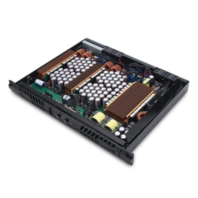 풀루오데 4*2000W 앰프 FA-4000 전문가용 고품질 디지털 앰프 4채널 파워 앰프 스테레오 사운드 시스템