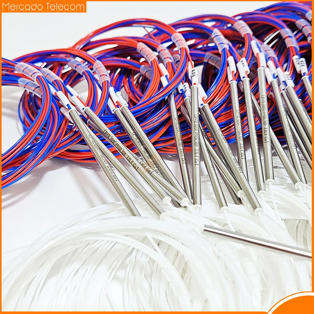 10pcs/Lot 10/90 20/80 30/70 40/60 50/50 Different Types 1x2 0.9mm Unbalanced Coupler Fiber Optic FBT Splitter, Without Connector