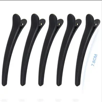 10Pcs/Set Plastic Edge Clip Hairpin Accessories Plus Size 8CM Fish Beak Clip Hair and Duck Beak Clip Hairpin Hair Styling Tools 3