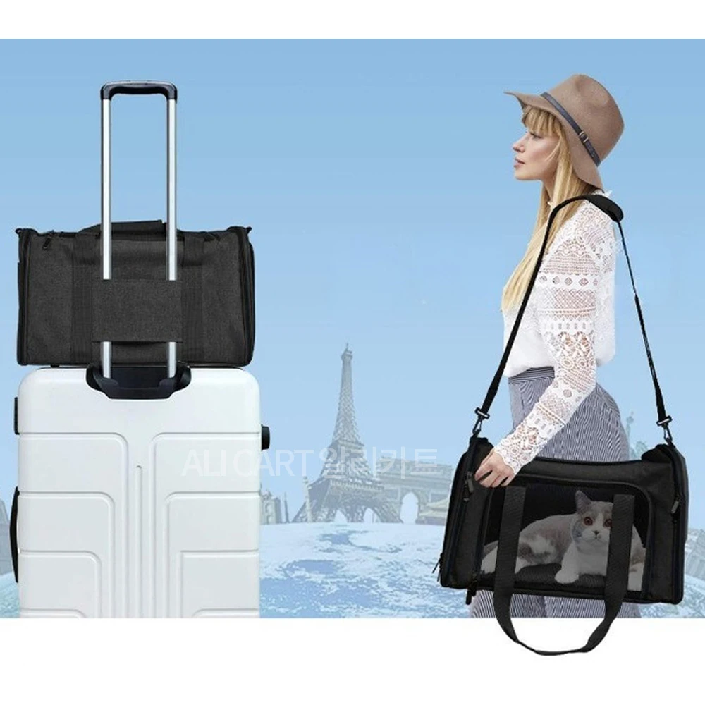 Dog Carrier Bag Sling Backpack Collapsible Travel Supplies for Dogs Cats Outgoing Transport Bags Dog Accessories