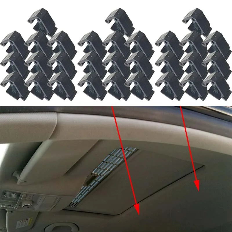 

Пластиковые накладки на крышу, зажимы OEM 7m0868563 для Seat Alhambra 1996-2010 Altea 2004-2021 Leon 2004-2021 Mii 2012-2019