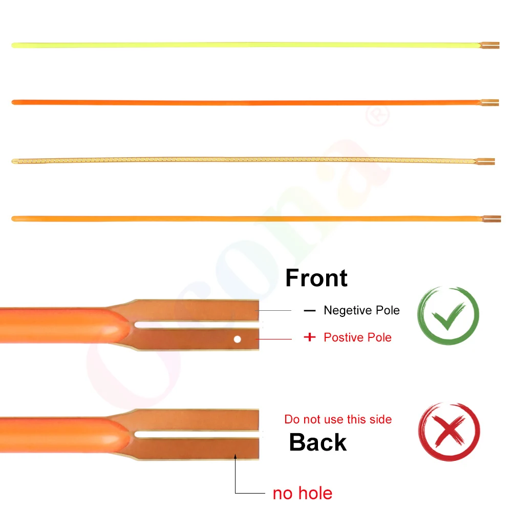 Free Cut Flexible LED Filament for LED Bulb DIY 110mm 300mm DC 3V Lamp Accessories Diode DIY Parts
