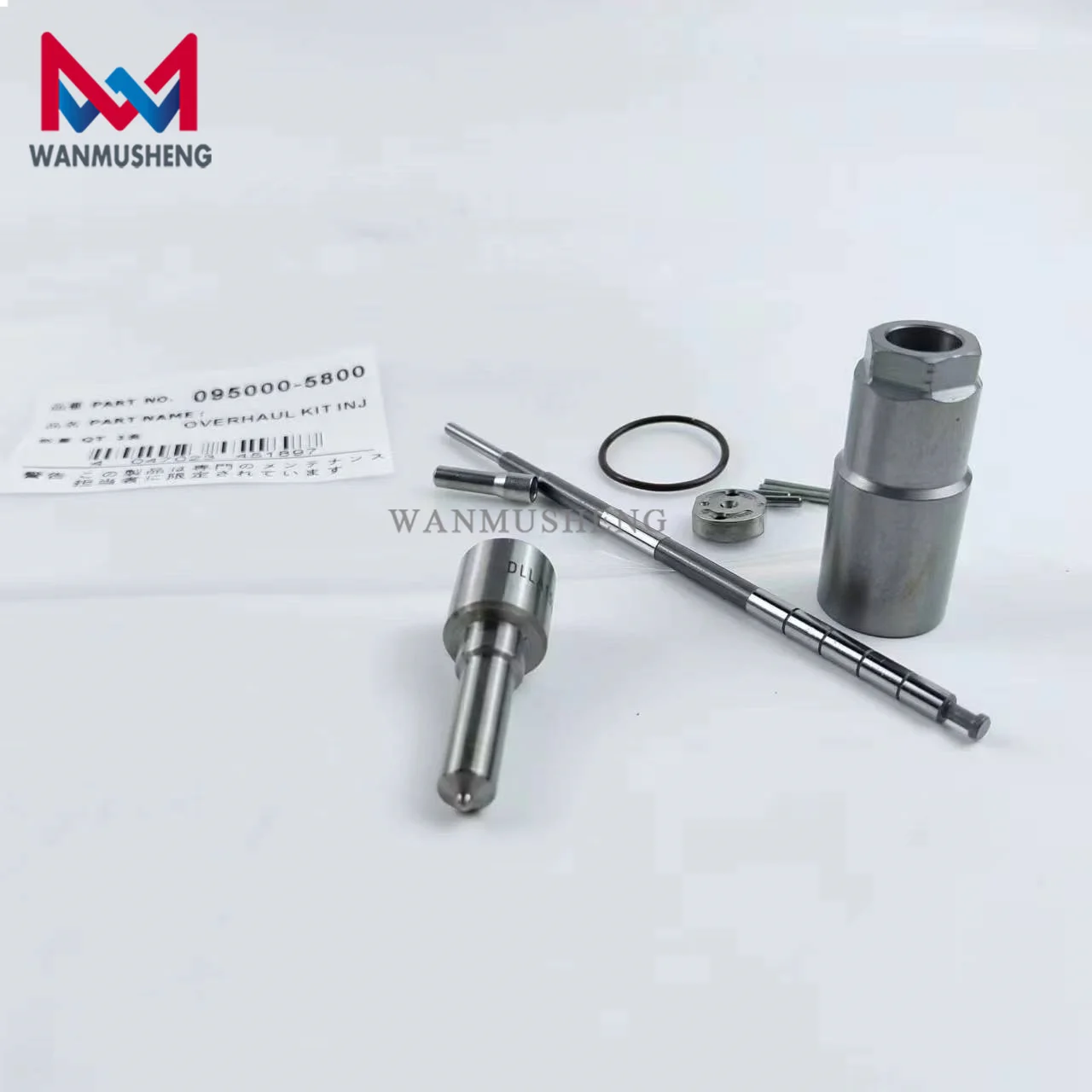 Overhaul Kit Denzo 095000-5800 Nozzle:DLLA153P884 Orifice Plate BF23 Repair Kit For CR FueI Injector Diesel Part