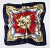 New spring and summer small silk scarf female silk wild professional small square towel 50.50cm 6