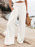 New Spring Women's Casual Pants, Casual Style, Comfortable Mid Waist Long Pants for Women - Image 5