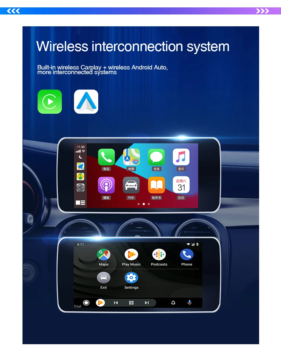 2022 ο AI ڽ 4G   CarPlay ȵ̵ ý 4GB + 64GB 8 ھ ƿ     ٰ  Skoda ƿ BMW 