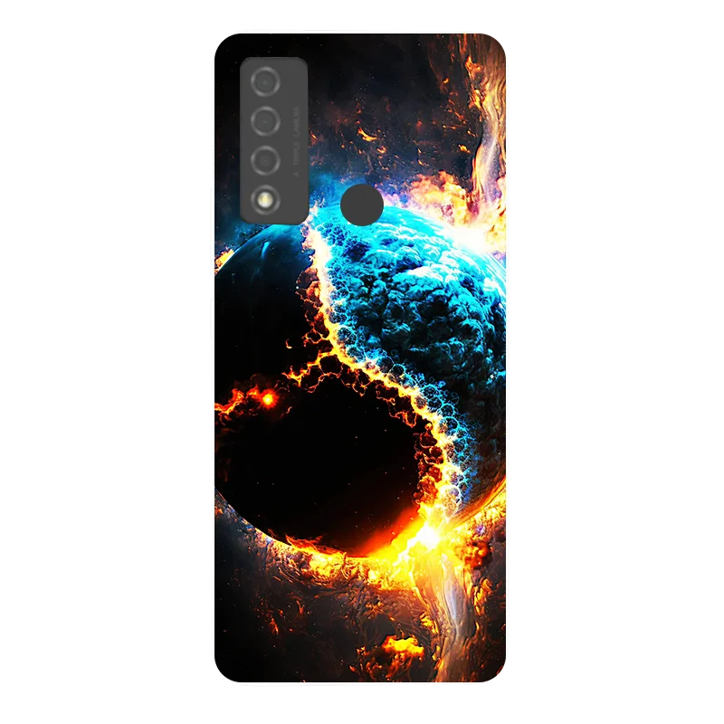 Lovely Panda Wolf Soft Silicone Back Cover
