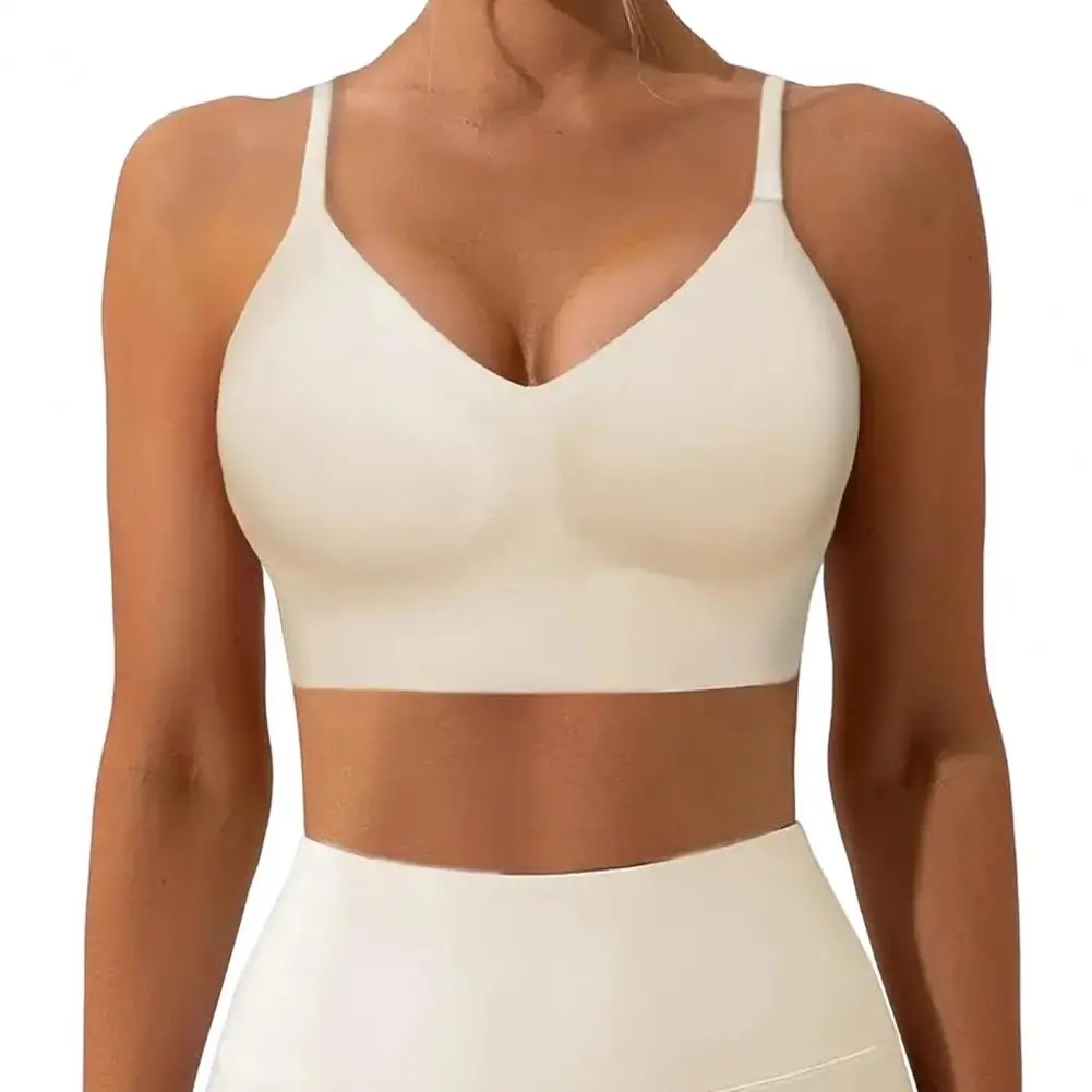 Women U Backless Underwear Sexy Comfortable Bra Elastic Traceless Breathable Support Invisible Beautiful Back Bra