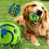 Pet Dog Toy Ball Wobble Wag Giggle Sound-Emitting Glow Ball Interactive Dog Toy Funny Indoor or Outdoor Play Agility Training 2