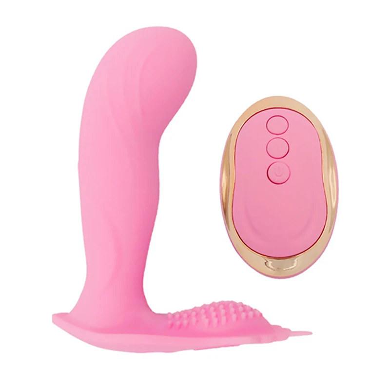 Wireless Remote Control Vibrating G Spot Clitoris Stimulator Double Shock Dildo Wearable Panties Vibrator Sex Toys for Women Se28da3c97f034a778fda9476794de51dL