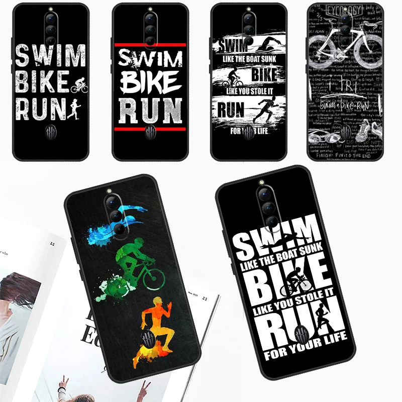 Swim Bike Run Triathlon Custodia Per Zte Nubia Red Magic 9 Pro 8 8S Pro Plus Red Magic 6 7 6S 7S Pro 5G 5S 6R Cover