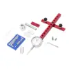 Table Saw Dial Indicator Gauge Multifunctional Accessory Drill Presses Woodworking Aluminum Alloy Table Saw Fence Alignment Jig 1