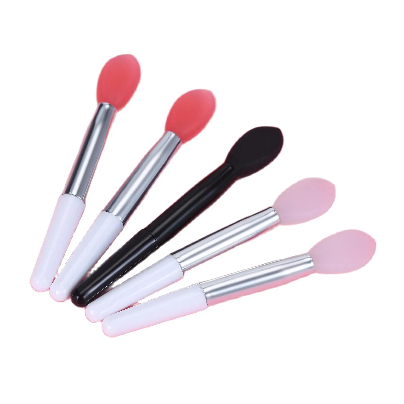 10 Pezzi Applicatore Di Balsamo Per Le Labbra Set Di Pennelli Per Labbra In Silicone Pennelli Per Lucidalabbra Mini Pennelli Per Trucco Per La Cura De