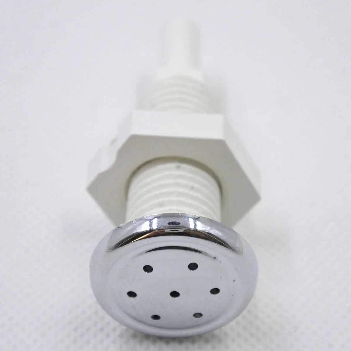 7-hole Screw Straight Massage Bathtub Bubble Nozzle Chromed Cap PVC Body Spa Air Bubble Jet Nozzle Bathroom Hardware Set Bathroom Hardware Accessories