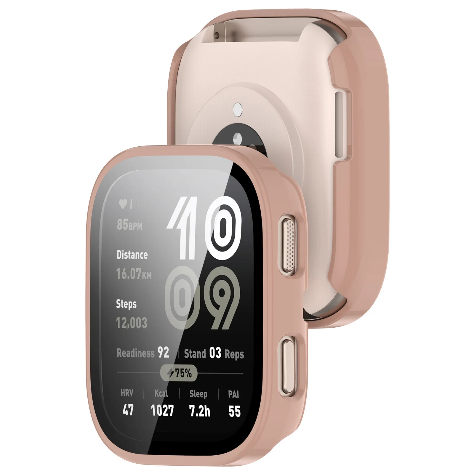 Gehärtetes Glas + Abdeckung für Amazfit Bip 6 Uhrengehäuse, kratzfeste Folie, Stoßstangen-Displayschutzfolie, Amazfit Bip 6 Zubehör – Detail 13