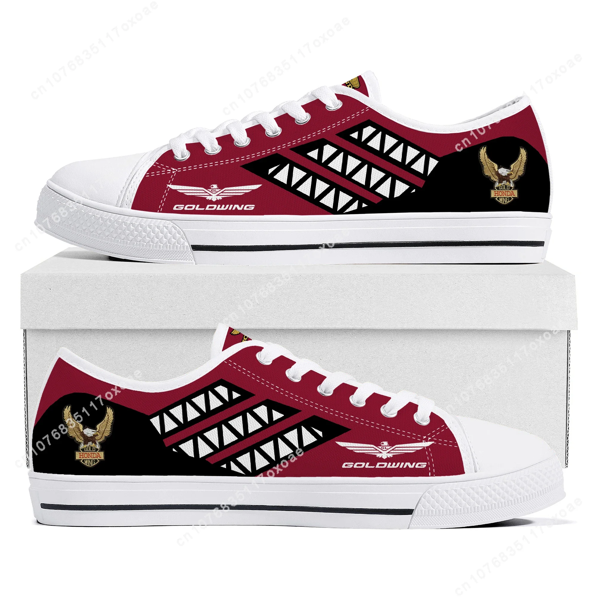 Goldwing Shoes Low Top Sneakers Mens Womens Teenager High Quality Canvas Sneaker couple Casual Shoes Customize DIY Shoe