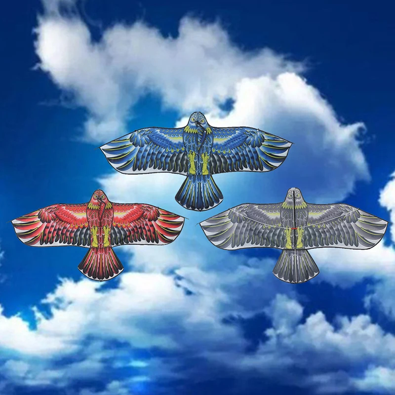 

1Pc Color Random New Eagle Kite Kids Flying Bird Kite Windsock Outdoor Toys Garden Cloth Toy Gift For Kids
